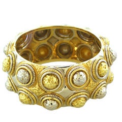 Tiffany 18K Gypsy-Style Gold Cuff