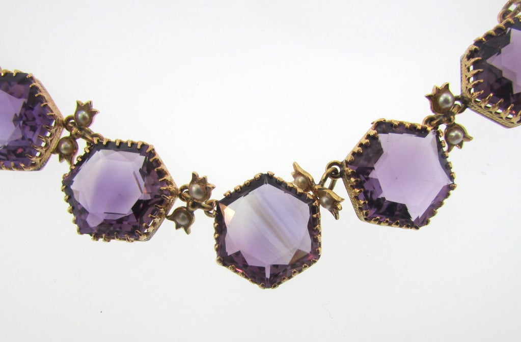 Victorian Amethyst Necklace