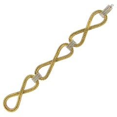 Woven Cartier Link Bracelet