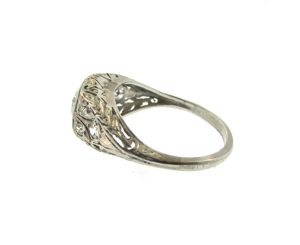 Edwardian Diamond Engagement Ring