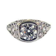 Edwardian Diamond Engagement Ring