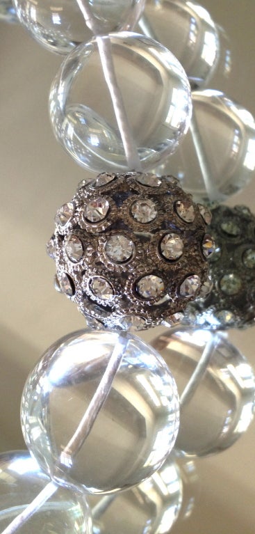 Magnificent Large Rock Crystal Necklace