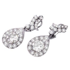 Platinum Diamond Earrings