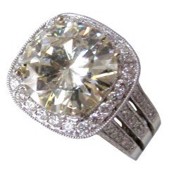 Vintage Superb 5.5 carat Diamond Ring