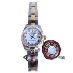 Rolex: Ladies DateJust Two Tone Oyster Perpetual