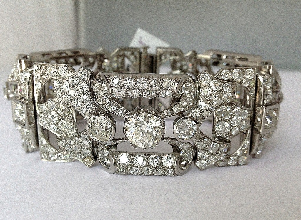 Lavish Diamond & Platinum Bracelet 2