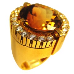 PASQUALE BRUNI Diamond & Andalusite Ring