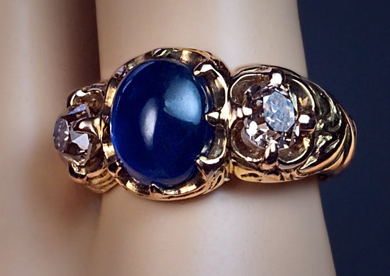 russian sapphire ring