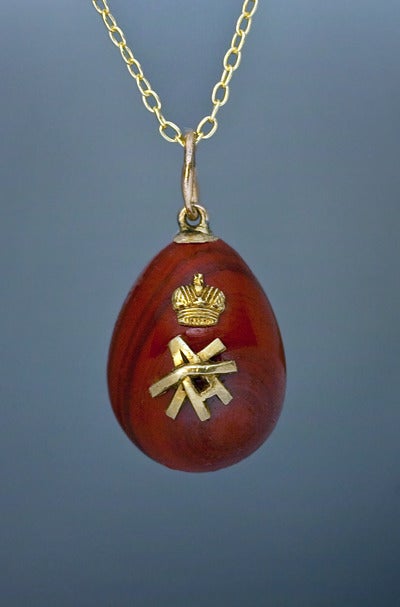 Edwardian Grand Duchess Xenia Miniature Egg by Faberge