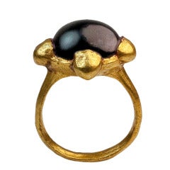 Antique Museum Quality Early Medieval Byzantine Gold Ring 10
