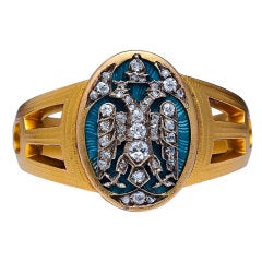 Antique Faberge Imperial Presentation Men's Ring
