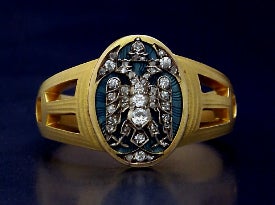 Faberge Imperial Präsentation Herrenring 1