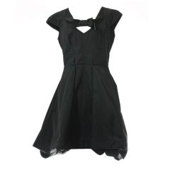 Louis Vuitton Little Black Dress w Bow & Tailored Skirt-bottom