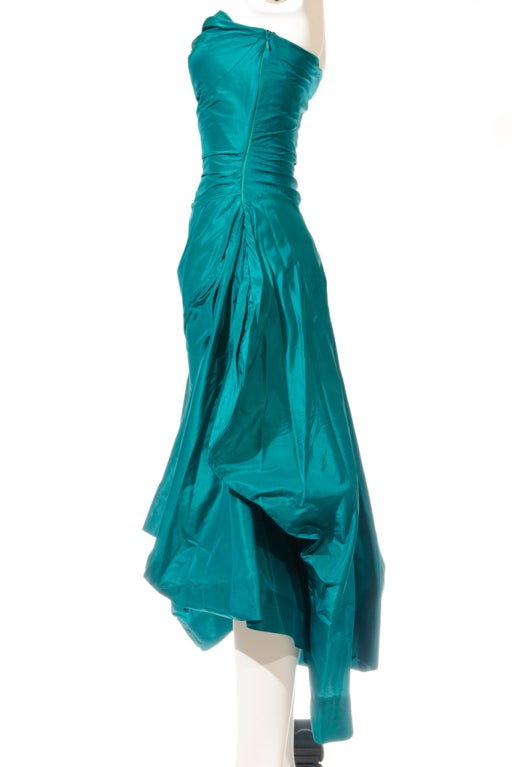 Vivienne Westwood Silk Evening Dress at 1stdibs