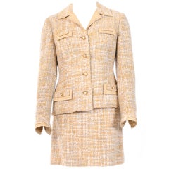 Chanel 1960s Beige Suit