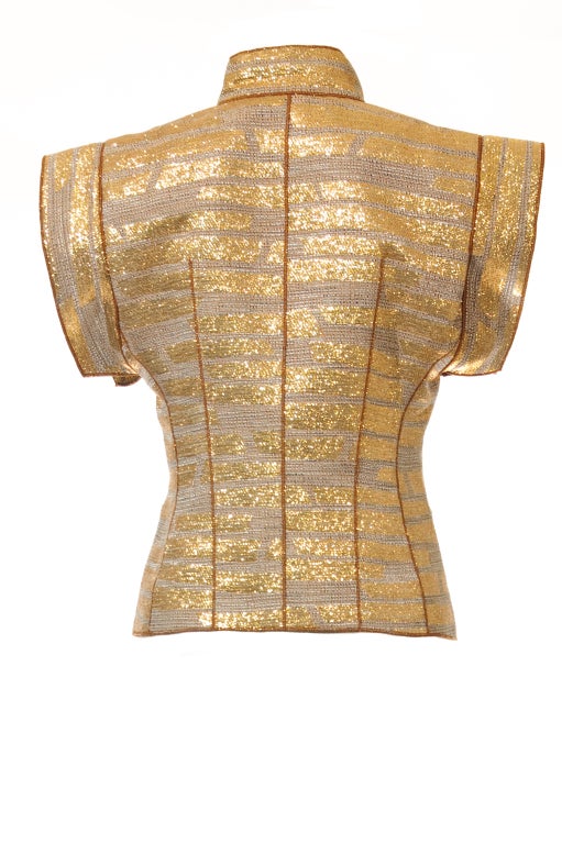 Louis Vuitton Gold Thread Jacket 1