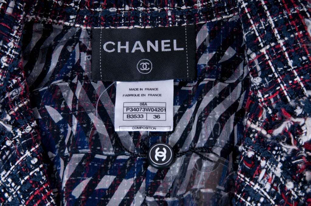 Chanel 08A Multi-colored Lesage Tweed Jacket 3