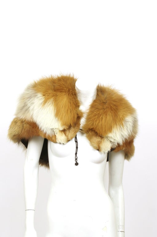 1930`s Fox Fur Shrug Capelet