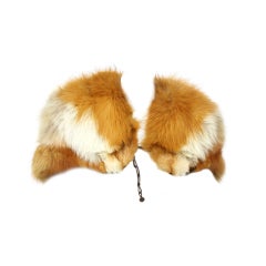 Used 1930`s Fox Fur Shrug Capelet