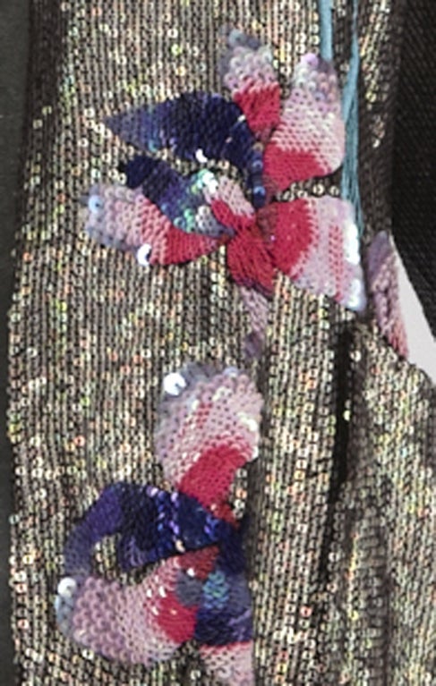 DRIES VAN NOTEN Exquisite Sequins Floral Jacket 3