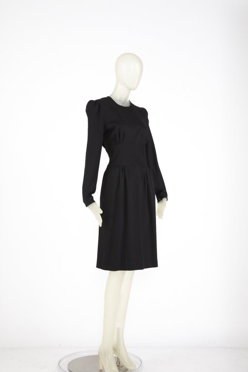 Pierre Balmain Black Dress LBD