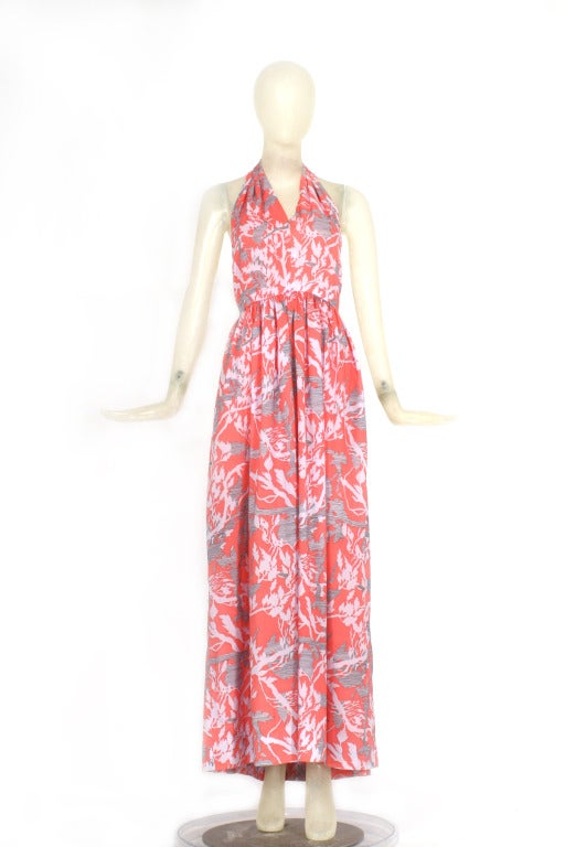 A gorgeous print and cut by designer Adele Simpson. Coral, Lavender and Black. Lined in silk. A perfect Hamptons dress.

Store Location:

DEVORADO
436 E.9th St.
NYC, NY 10009
Store Hours: Mon-Sat 12-7pm, Sun 1-7pm