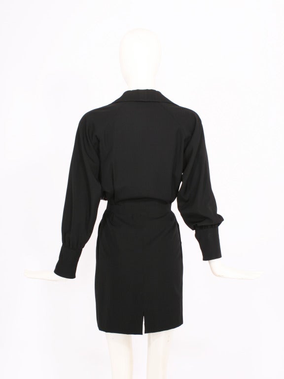 CHLOE By Karl Lagerfeld Black Jeweled Dress at 1stDibs