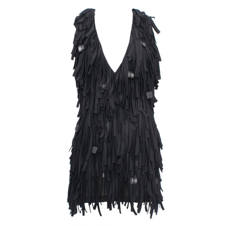 UNDERCOVER Japan Avant-Garde Fringe Dress For Sale