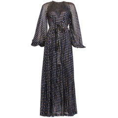 Vintage Yves Saint Laurent Haute Couture Dress #29191