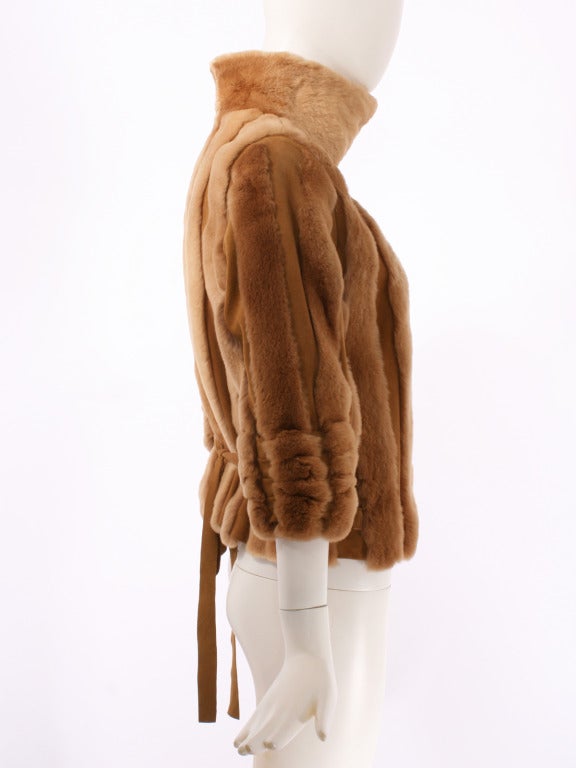Blumarine Fur Jacket In Excellent Condition In New York, NY