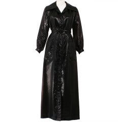 Yves Saint Laurent 1970's Haute Couture Coat