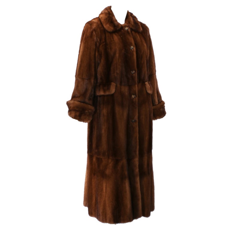 J. Mendel Full Length Mink Coat For Sale