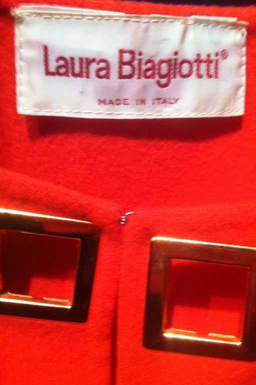 Laura Biagiotti Red Mod Dress 3