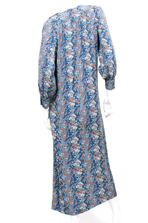 OSCAR DE LA RENTA Floral Dress For Sale 1