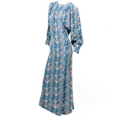 Vintage OSCAR DE LA RENTA Floral Dress