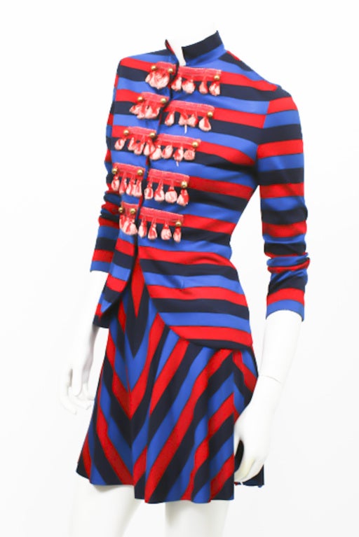 very rare MICHAEL MOTT for PARAPHERNALIA SGT. PEPPER DRESS 1967 In Excellent Condition For Sale In New York, NY