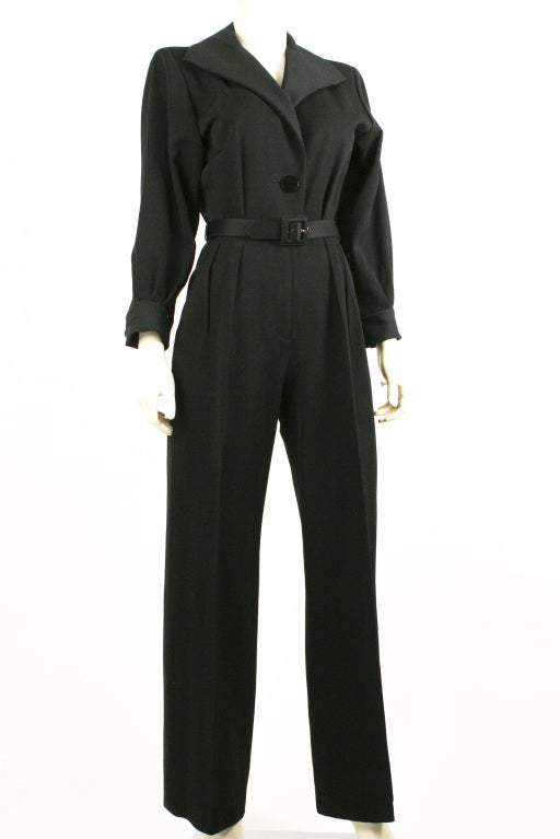 Yves Saint Laurent Le Smoking Jumpsuit For Sale at 1stDibs