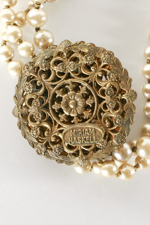 Miriam Haskell Parure For Sale 3