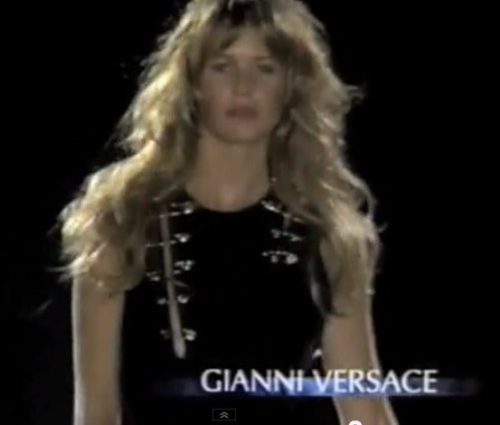 rare GIANNI VERSACE COUTURE Safety Pin dress In Excellent Condition For Sale In New York, NY