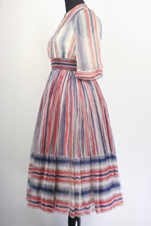1950s James Galanos Dress. Yards and Yards of gorgeous silk chiffon. Couture quality craftsmanship. Excellent Condition. Size S

Store Location: 

DEVORADO
436 E.9th St.
NYC, NY 10009
Store Hours: Mon-Sat 12-7pm, Sun 1-7pm