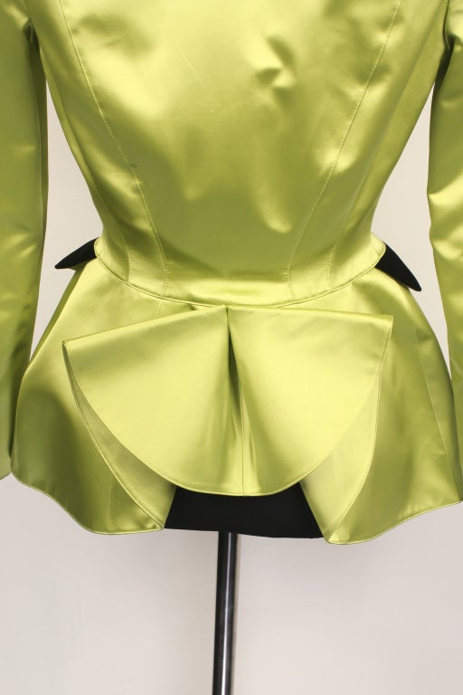 Women's THIERRY MUGLER Jacket with Bustle For Sale