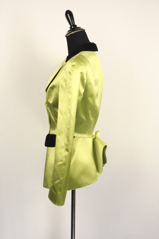 THIERRY MUGLER Jacket with Bustle For Sale 3