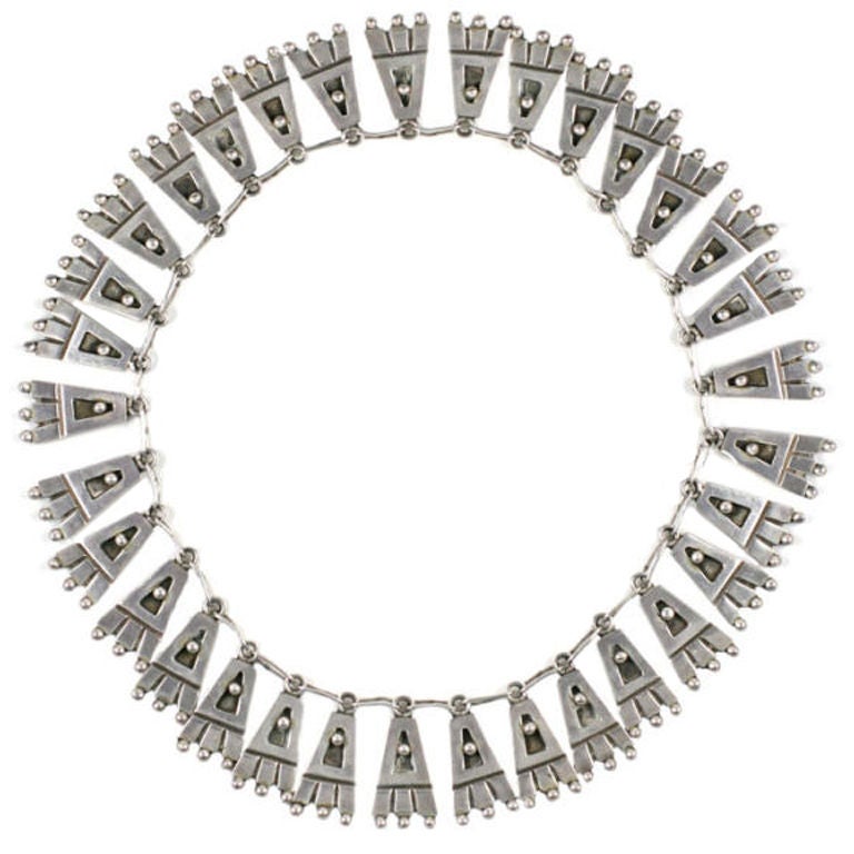 Eleanor Roosevelt’s Silver Fringe Necklace by Victoria 