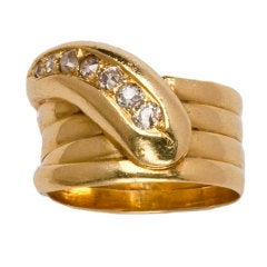 Four Times 'Round Snake Ring 6