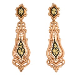 Aristocratic Georgian French Earrings 2