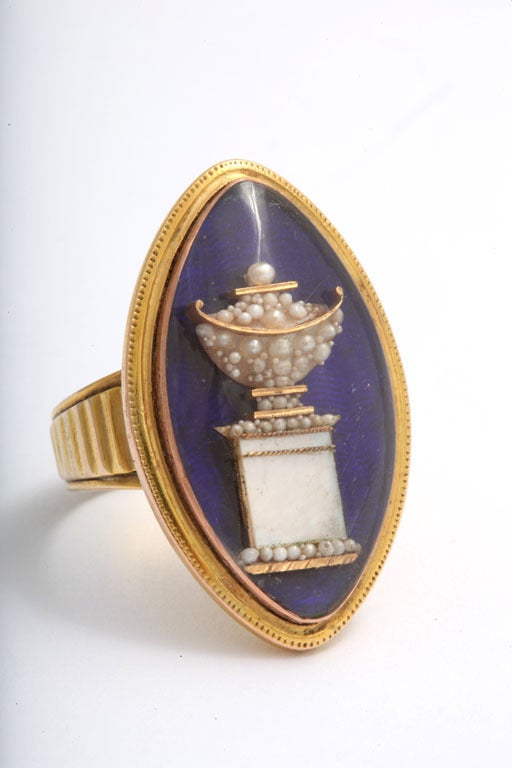 Celebrate Life: Magnificent Eighteenth Century Memento Mori Ring