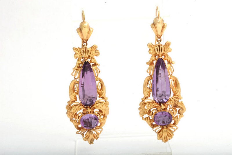 This prized pair of extravagant chandelier earrings were chosen to be featured in 