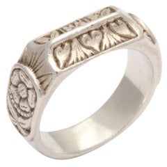 A Rare Medieval Tudor Rose Ring