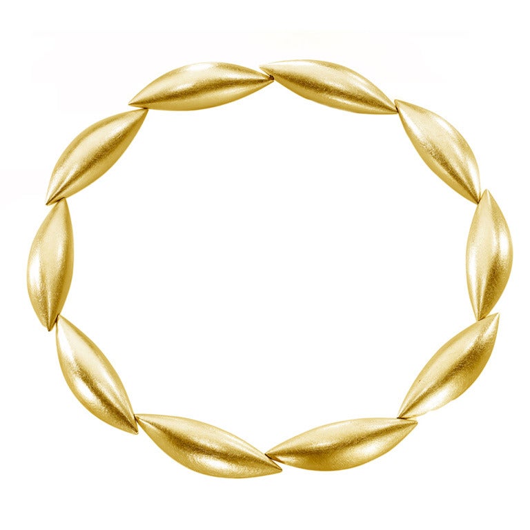 Erich Zimmermann Gold Cocoon Collar