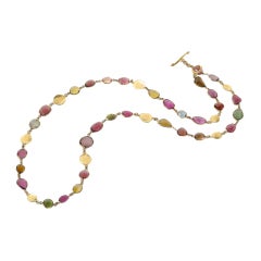 BARBARA HEINRICH Sliced Tourmaline Necklace